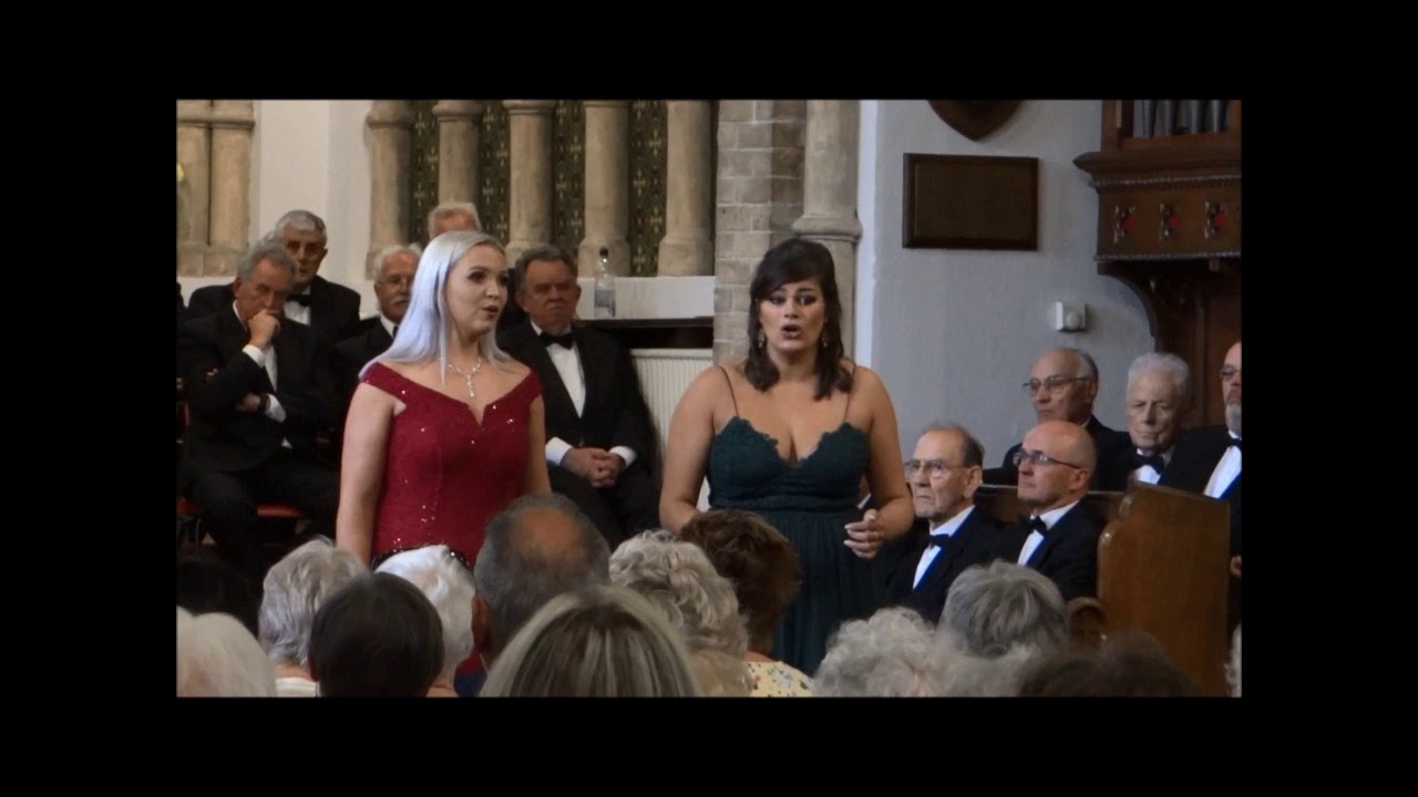 Sadie-Beth Holder performing a classical duet
